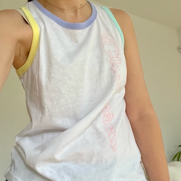 NWT CHAMPION RACERBACK WHITE TANK - L - Picture 5 of 15